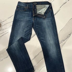 Men’s Lucky Brand Slim Straight Dark Denim
